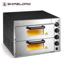 Guangzhou Professional High Efficiency Electric Bakery Equipment 2 Camadas preço do forno de pizza